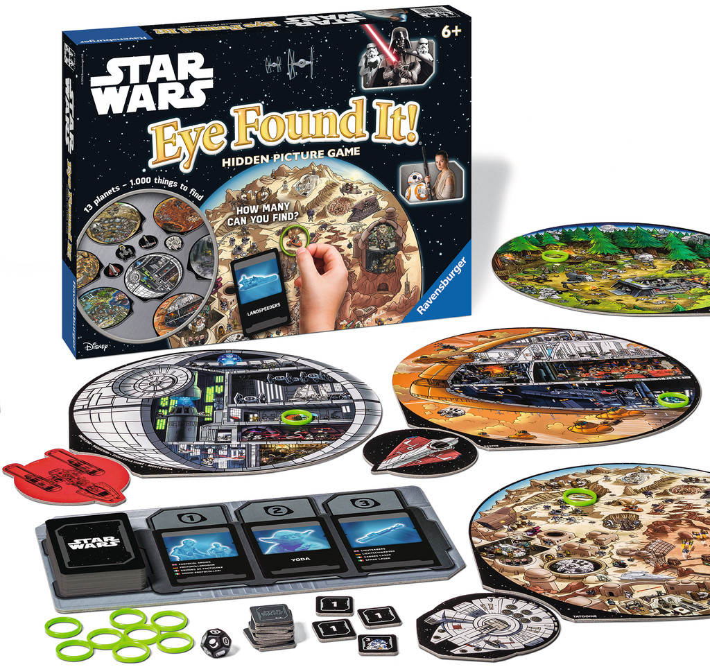 Disney Star Wars Eye Found It Board Game
