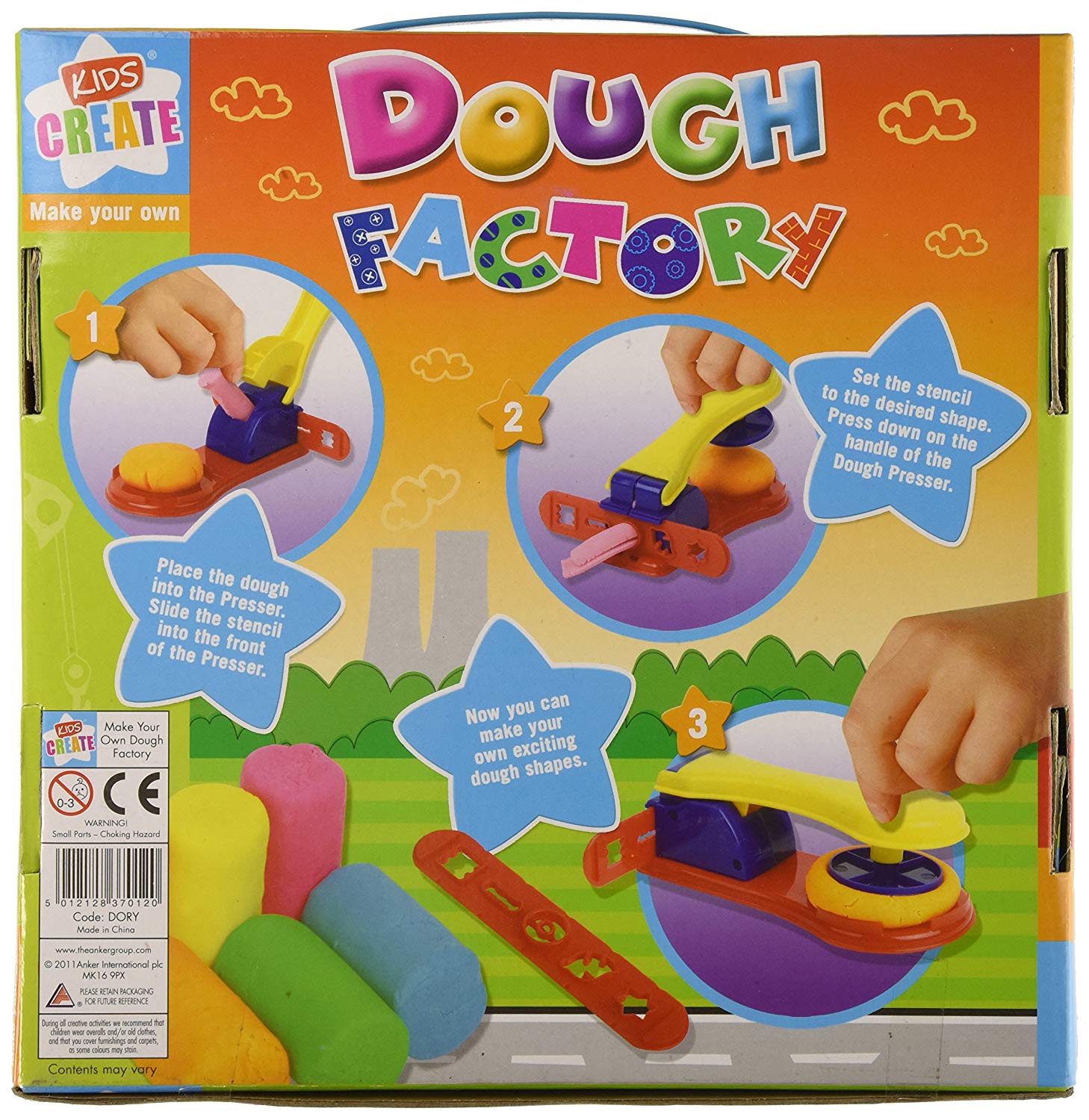 Kids Create Make Your Own 'Dough Factory' Dough Creativity