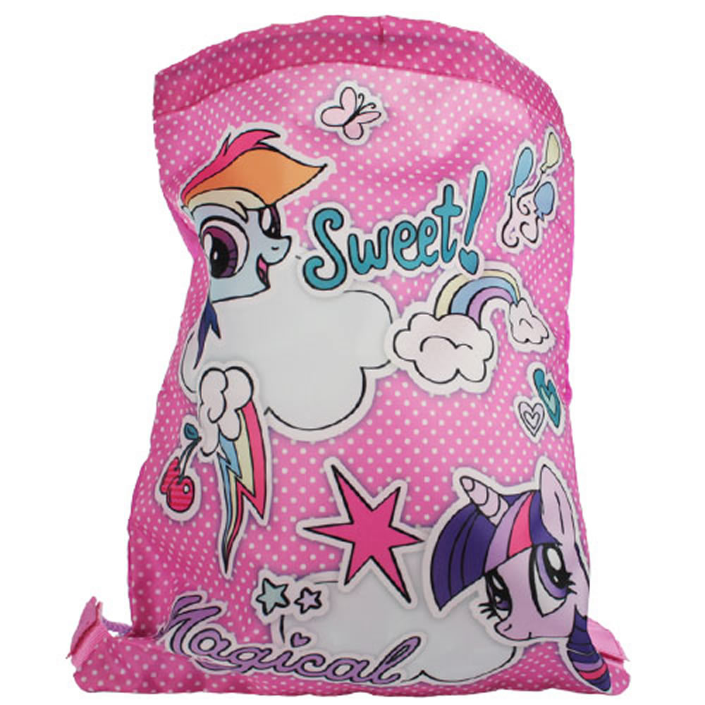My Little Pony Sweet Magfical Drawstring School Pe Gym Trainer Bag