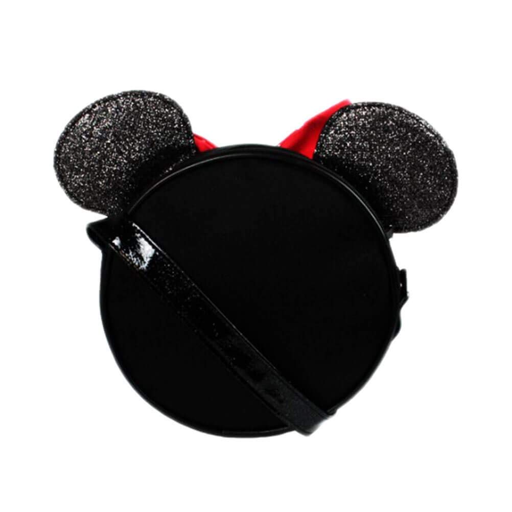 Minnie Mouse Face & 3d Ears School Cross Body Bag