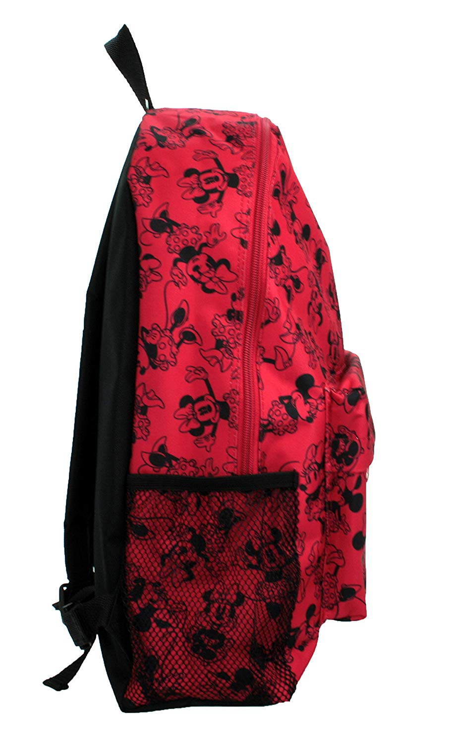 Minnie Mouse Poses Large Roxy Red & Black Disney Backpack School Bag Book Bag 