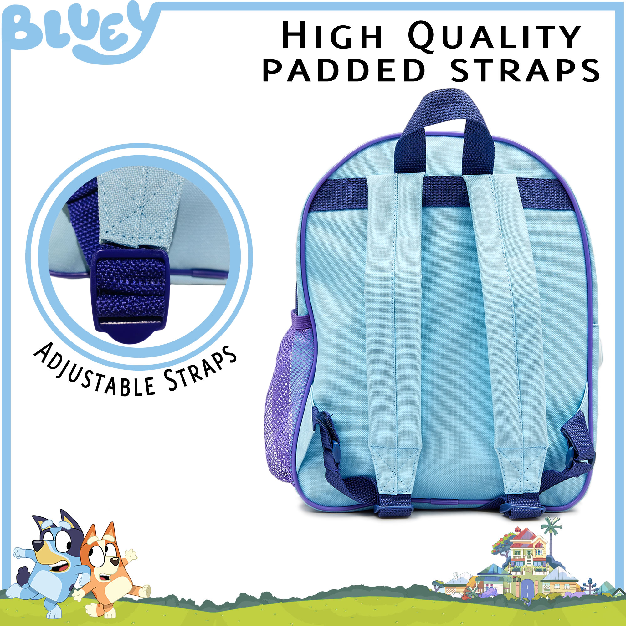 Bluey 'Jump' Eva School Bag Rucksack Backpack
