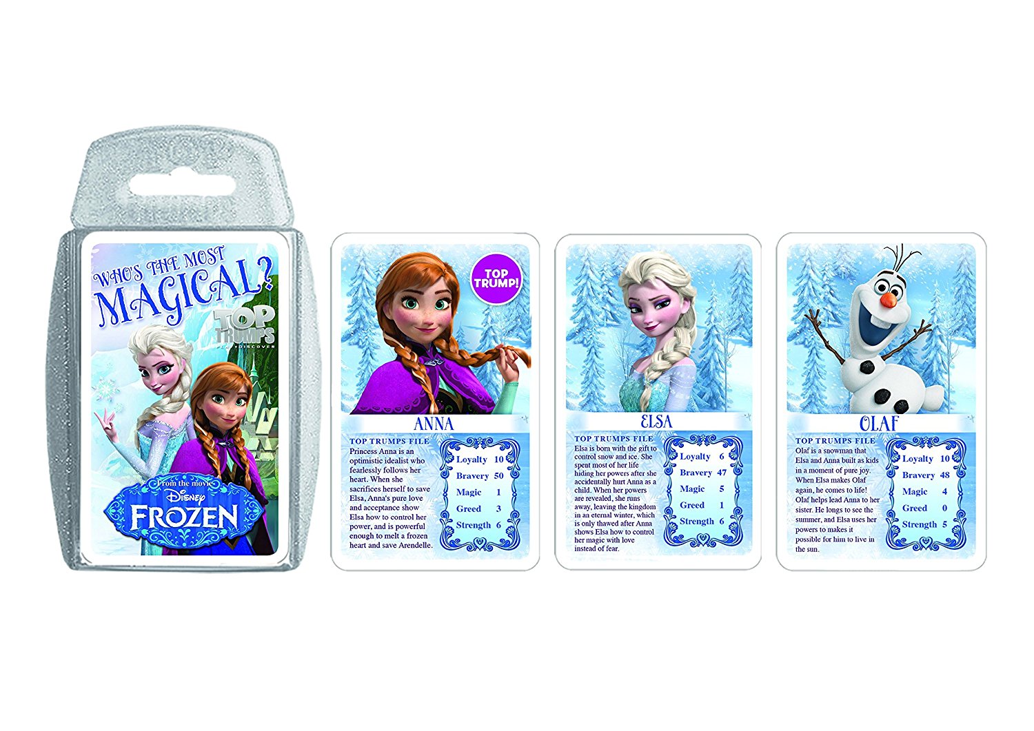Disney Frozen 'Top Trumps' Card Game Puzzle
