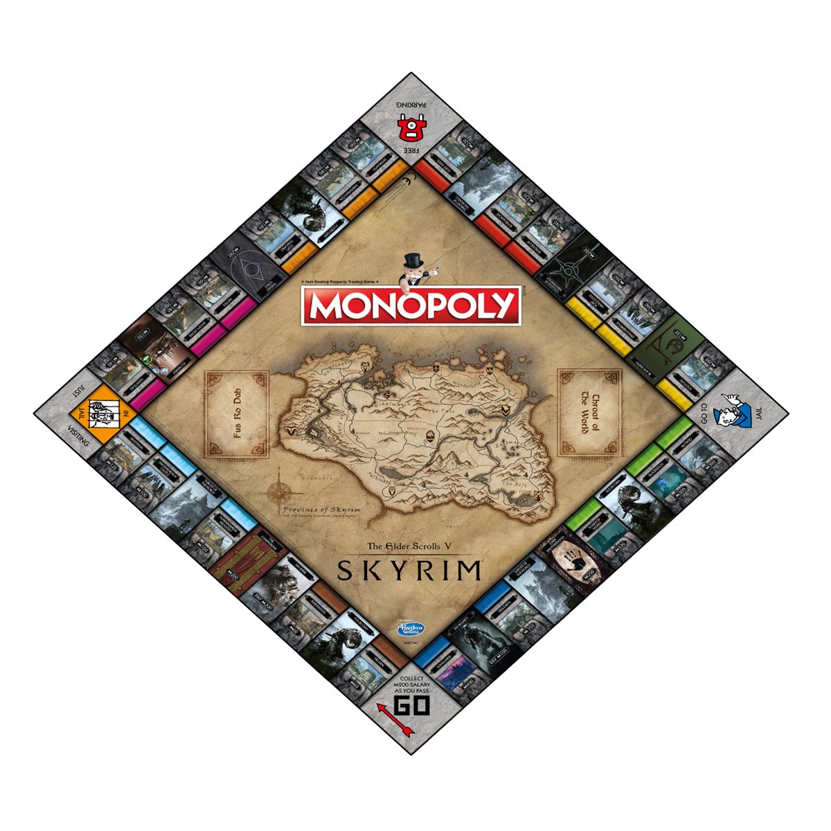 Skyrim Monopoly Board Game