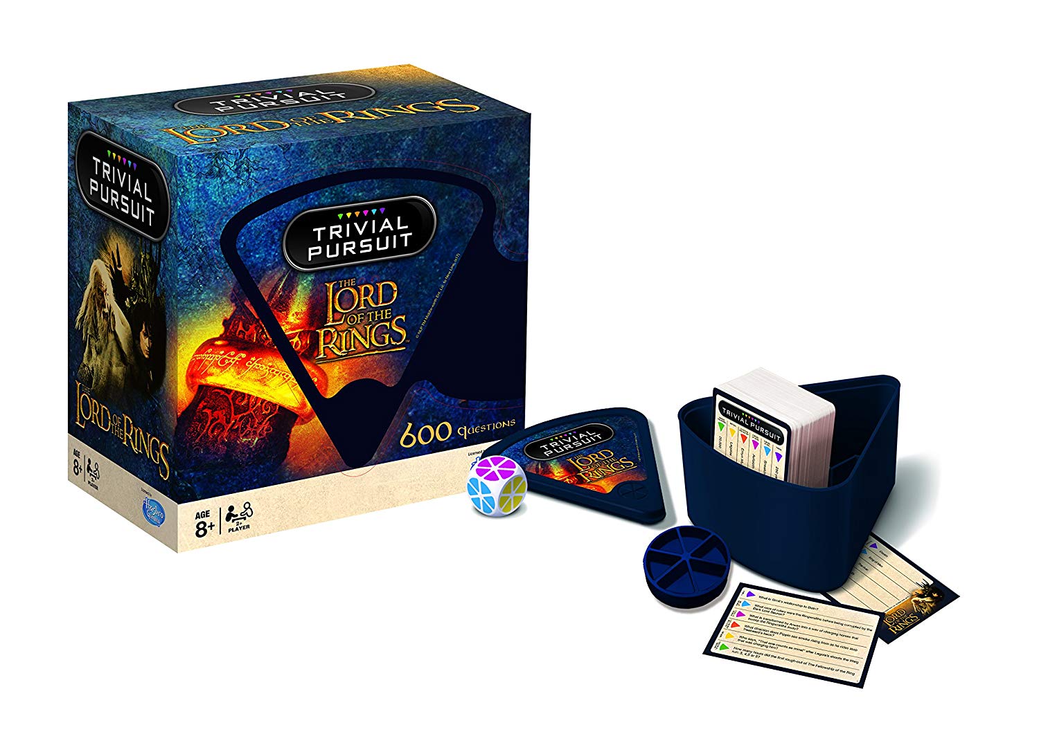 Lord The Rings Trivial Pursuit Card Game