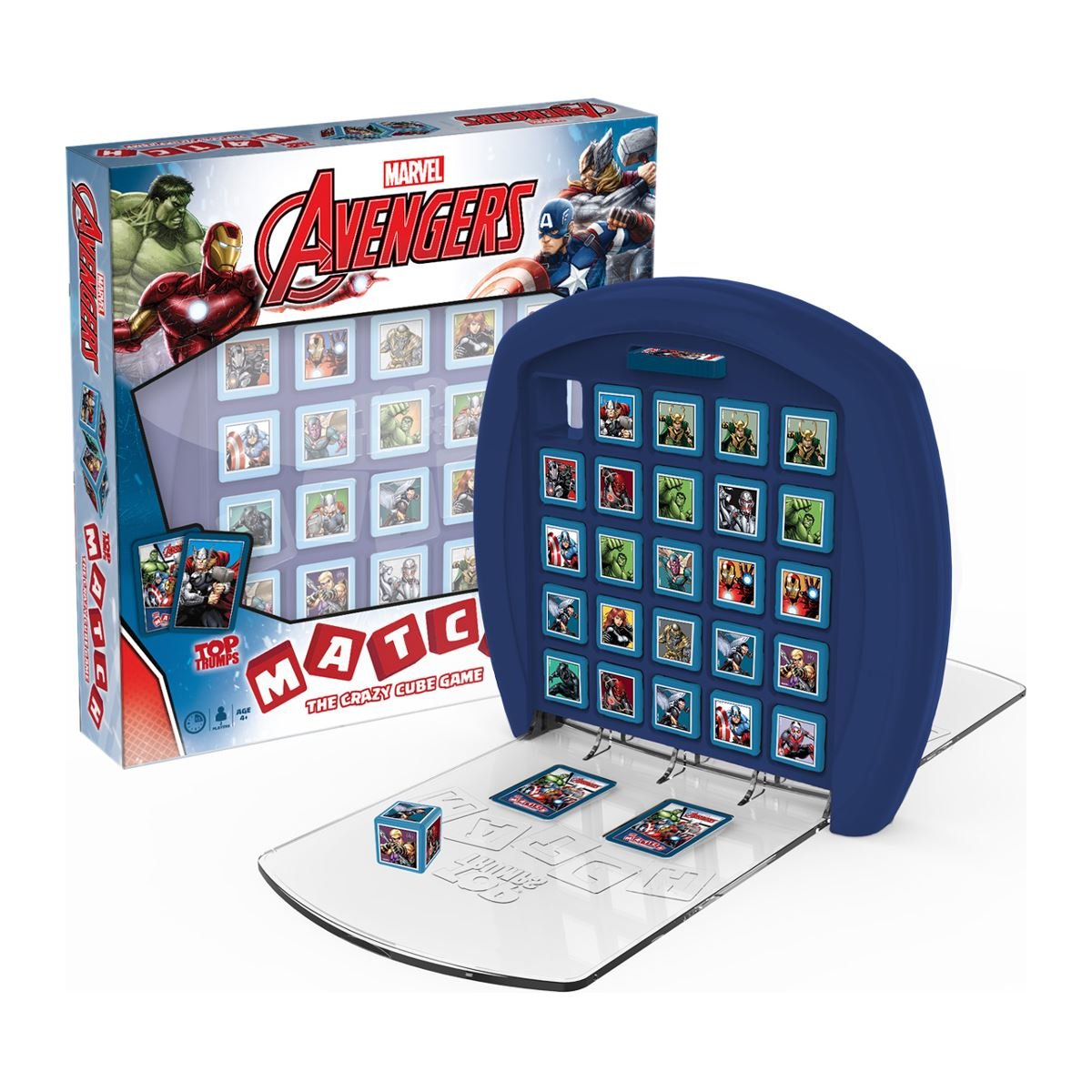Marvel Avengers Assemble Top Trumps Match Board Game