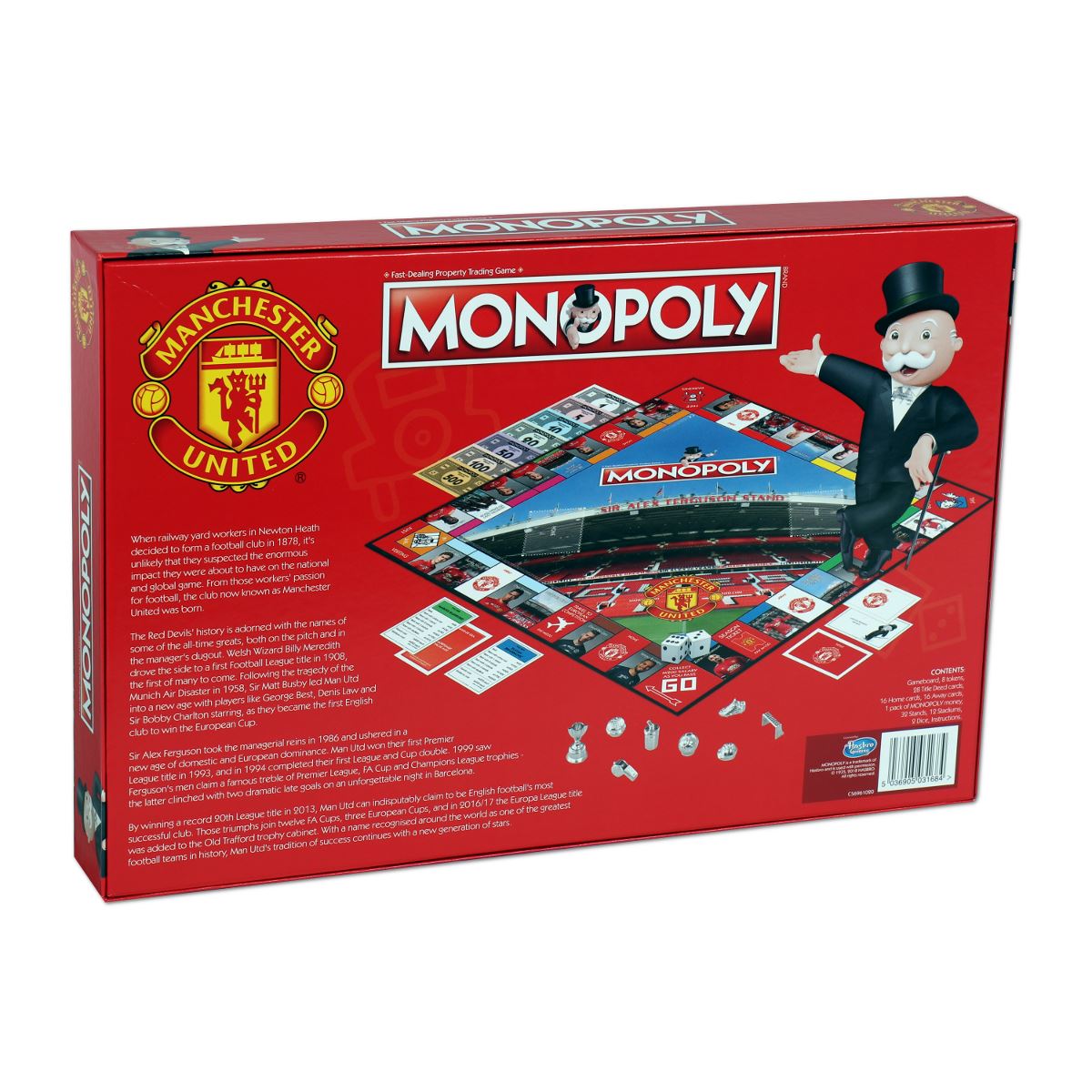 Manchester United Fc Monopoly Football Board Game Official
