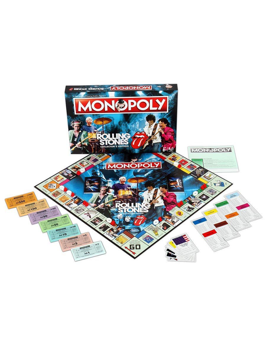 Rolling Stones Monopoly Board Game