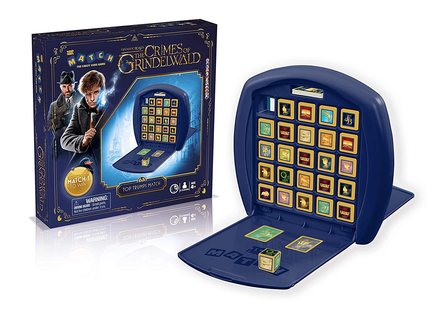 Fantastic Beasts The Crimes of Grindelwald Top Trumps Match Board Game