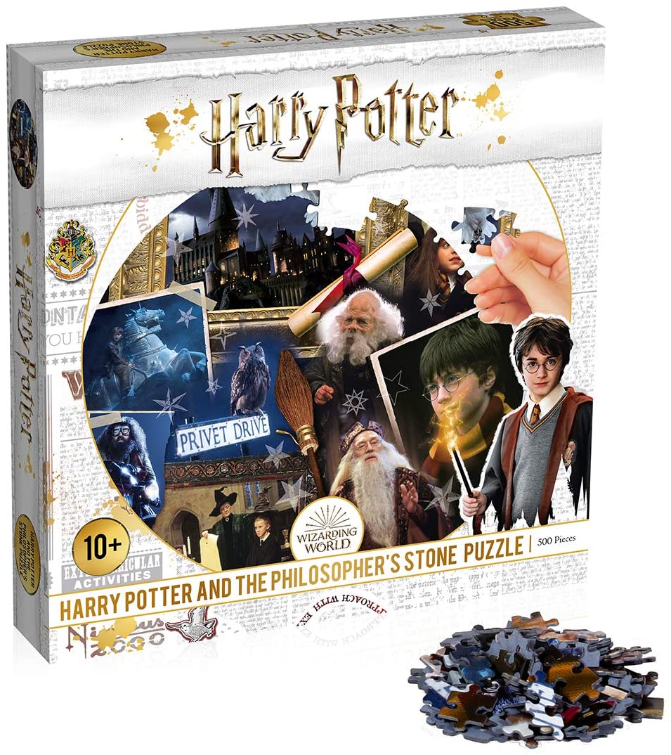 Harry Potter Philosophers Stone 500 Piece Jigsaw Puzzle Game