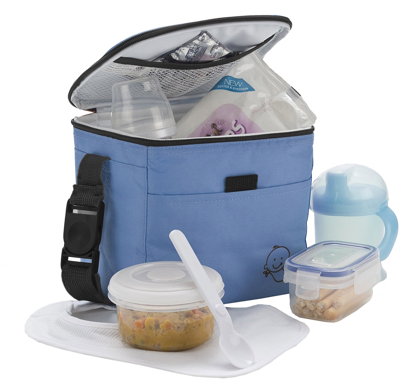 Polar Gear Baby Blue School Premium Lunch Bag Insulated
