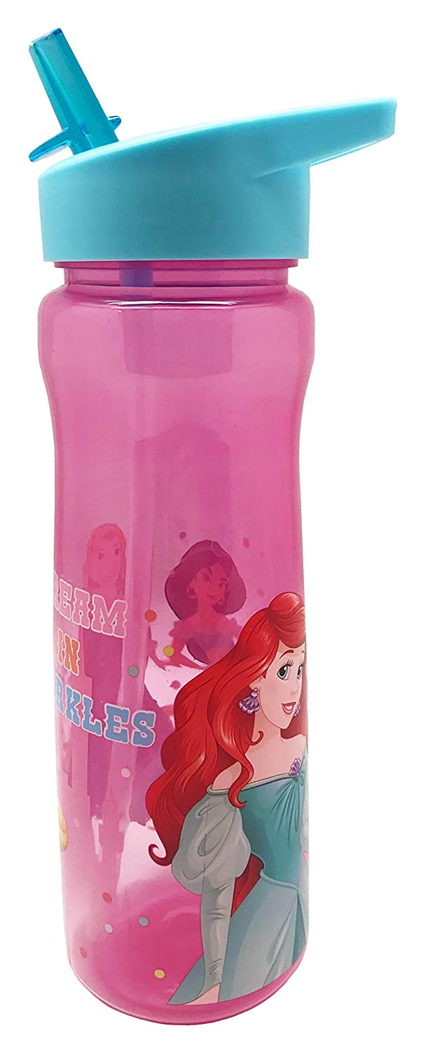 Princess Sparkly Pink 600ml Aruba Water Bottle
