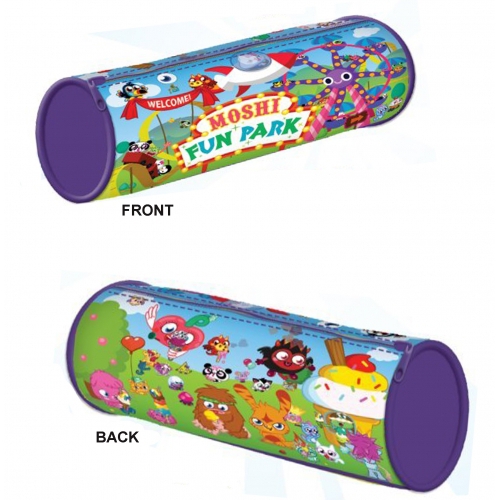 Moshi Monsters 'Fun Park' Barrel Pencil Case Stationery