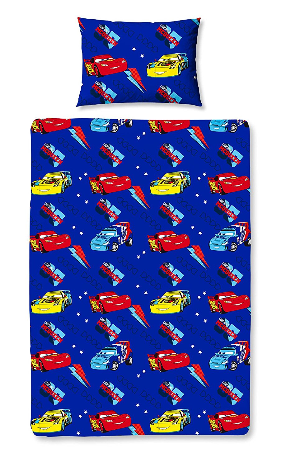 Disney Cars 'Piston' Rotary Single Bed Duvet Quilt Cover Set