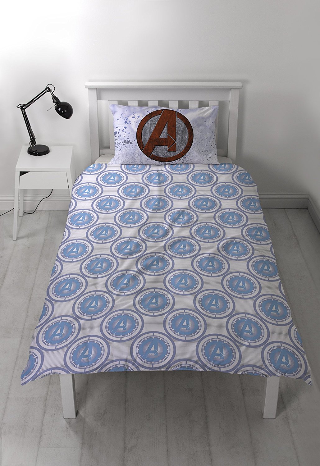 Marvel Avengers Panel Single Bed Duvet Quilt Cover Set