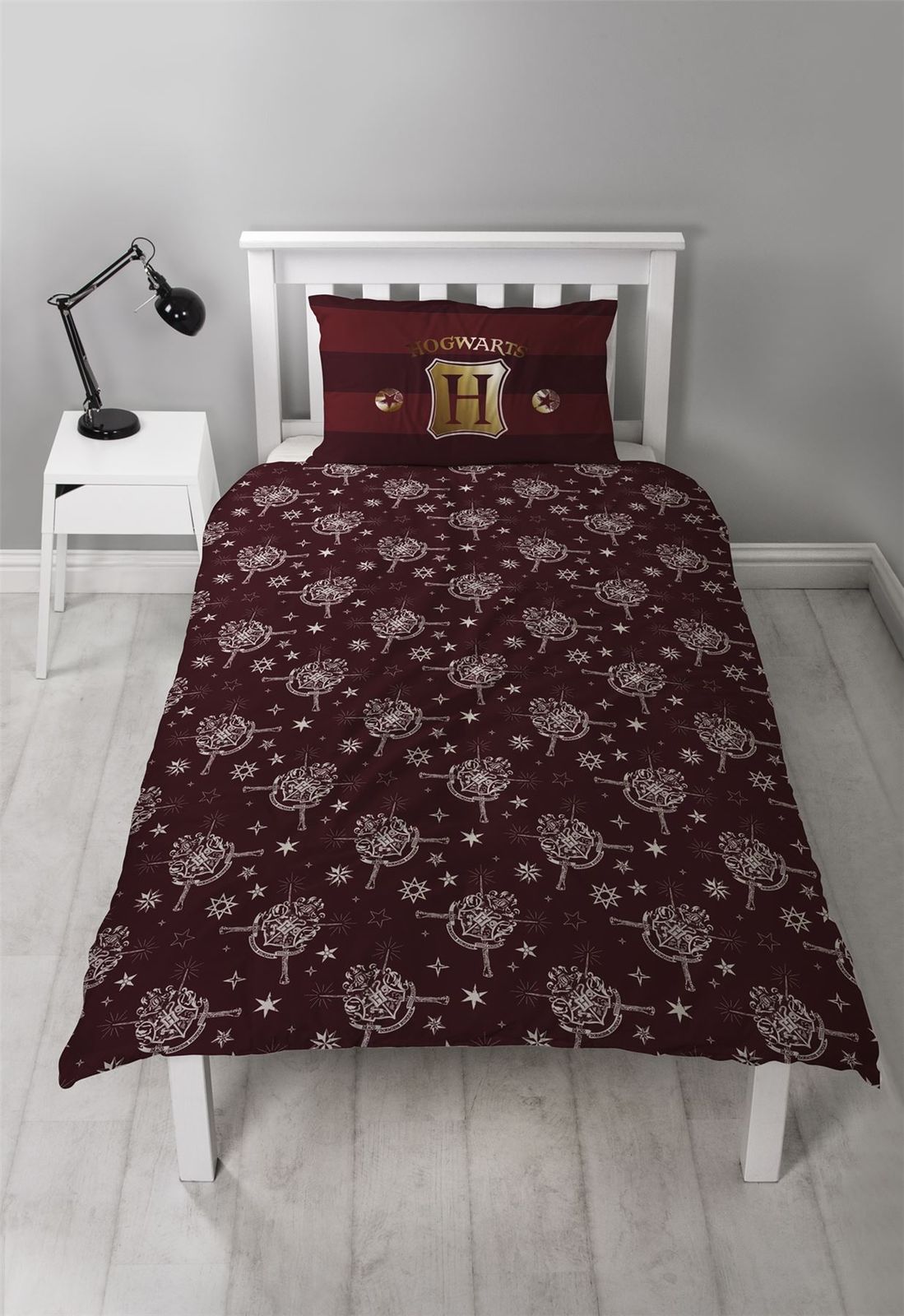 Harry Potter Noel Panel Single Bed Duvet Quilt Cover Set
