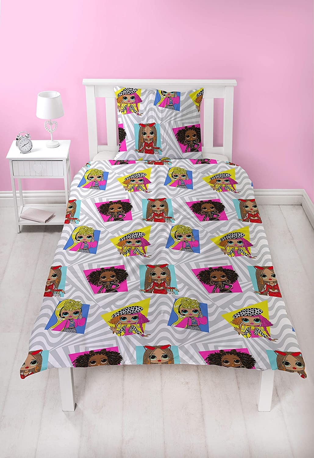 L.o.l Surprise Buzz Rotary Single Bed Duvet Quilt Cover Set