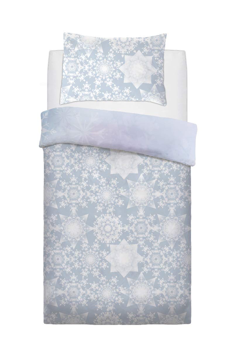 Disney Frozen 2 Watercolour Kids Reversible Panel Single Bed Duvet Quilt Cover Set