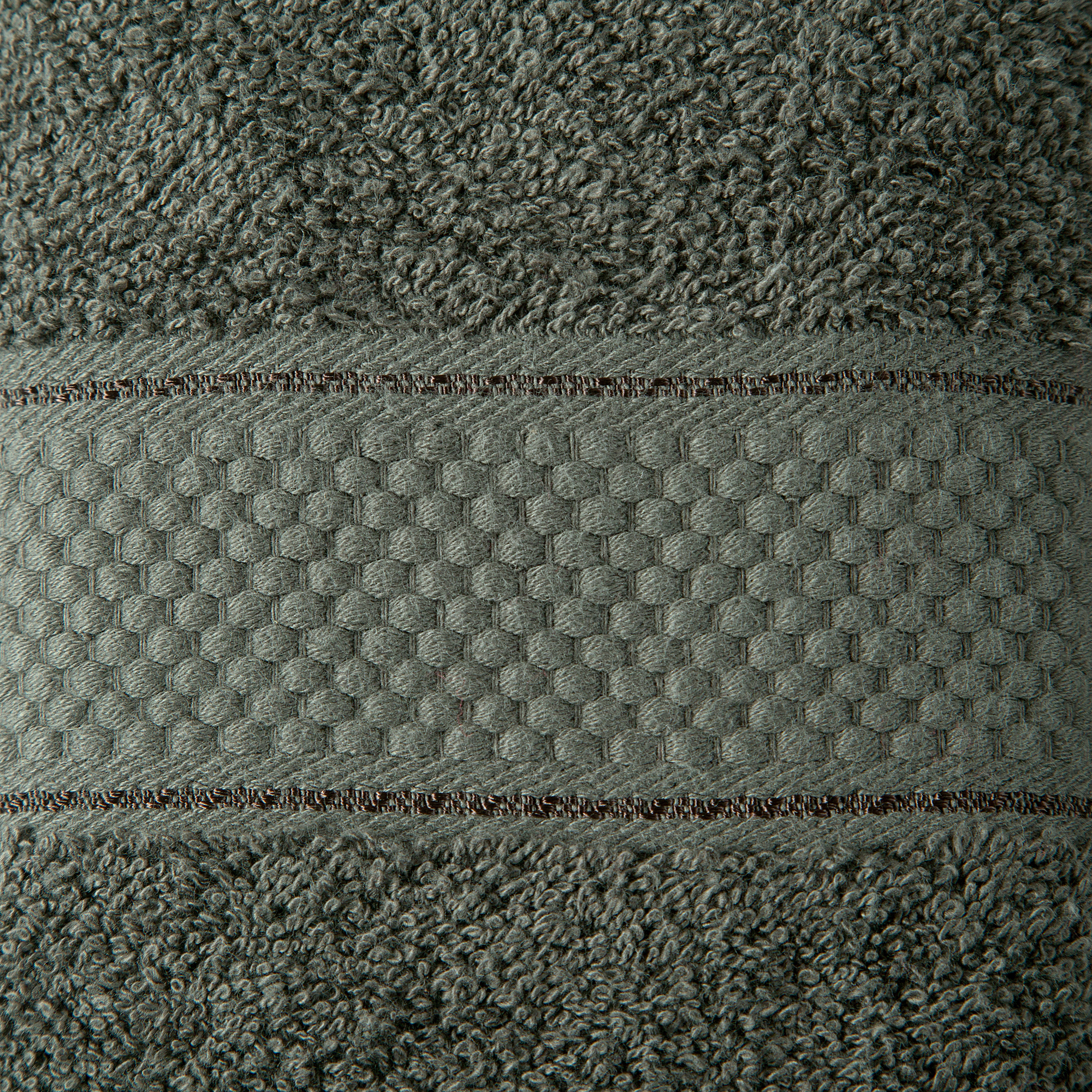 2 Pcs 100 % Cotton Premium Bath Sheet Towel Bale Set Grey Plain