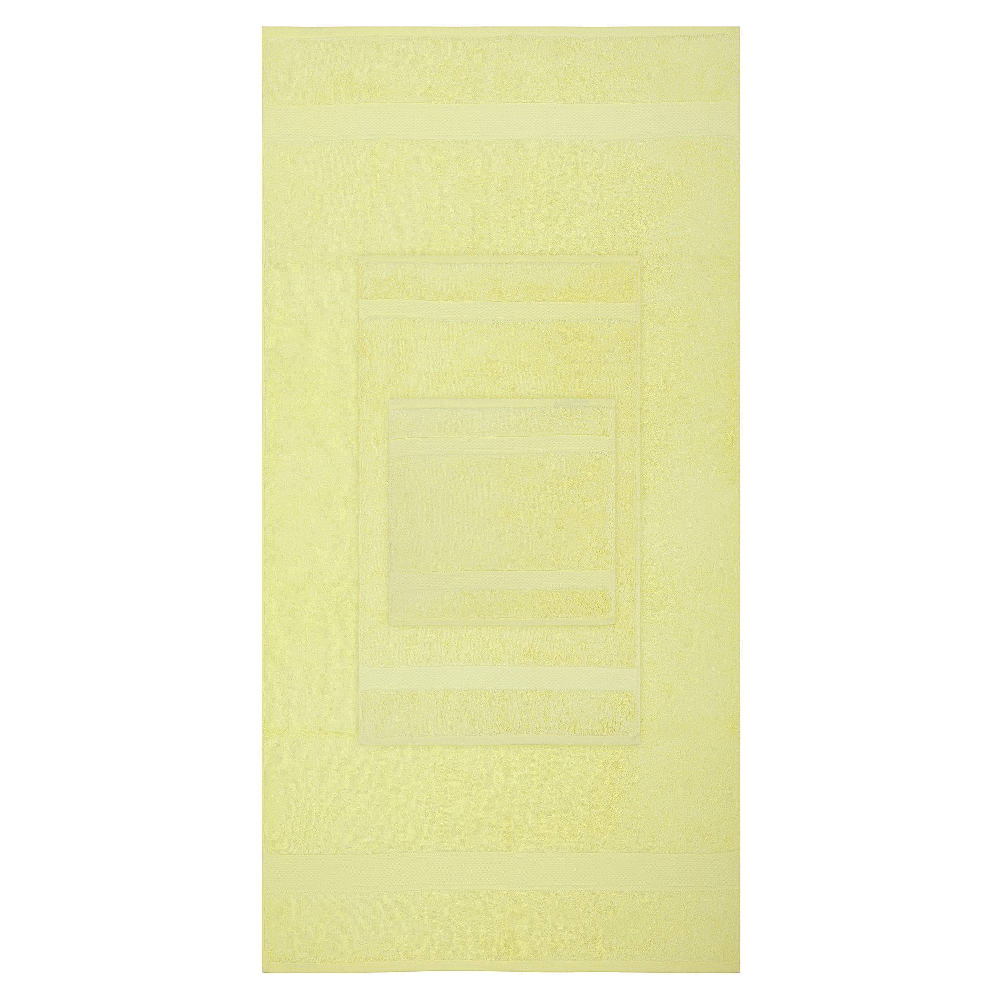 8pcs 700gsm Signature Range Lemon Plain 8 Pieces Bale Set Towel