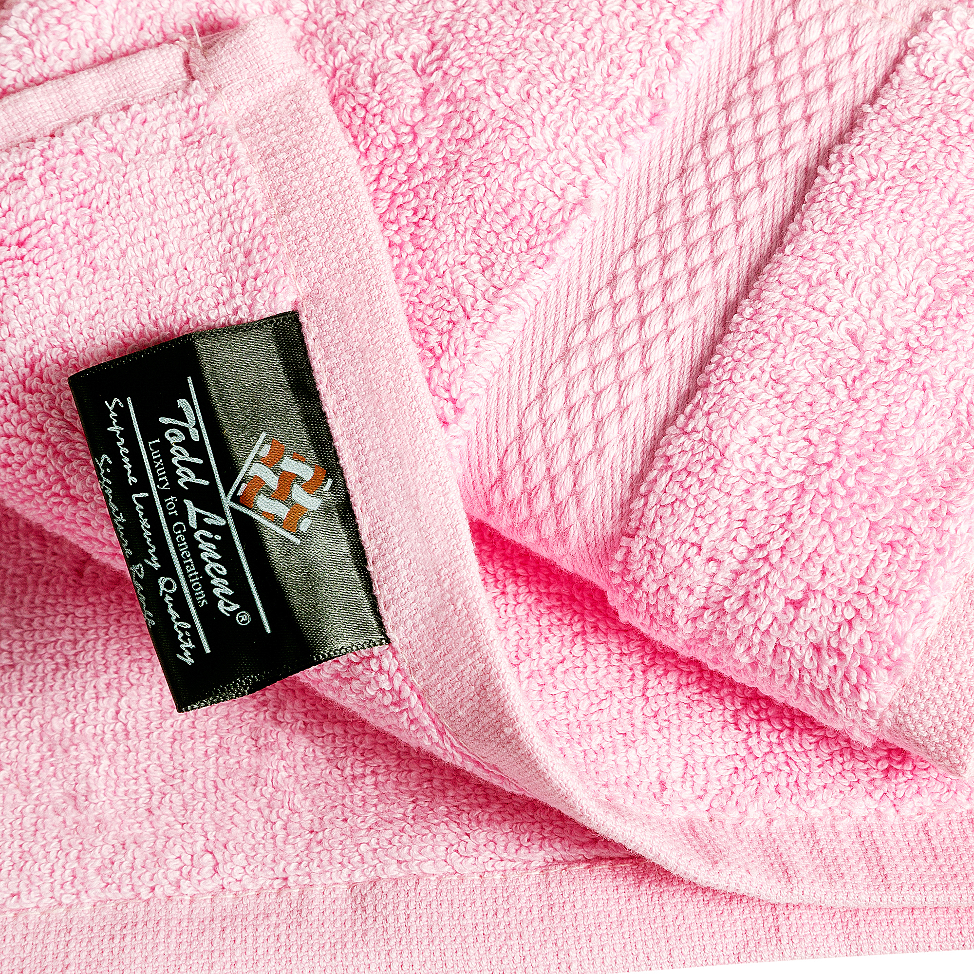 8pcs 700gsm Signature Range Blush Pink Plain 8 Pieces Bale Set Towel