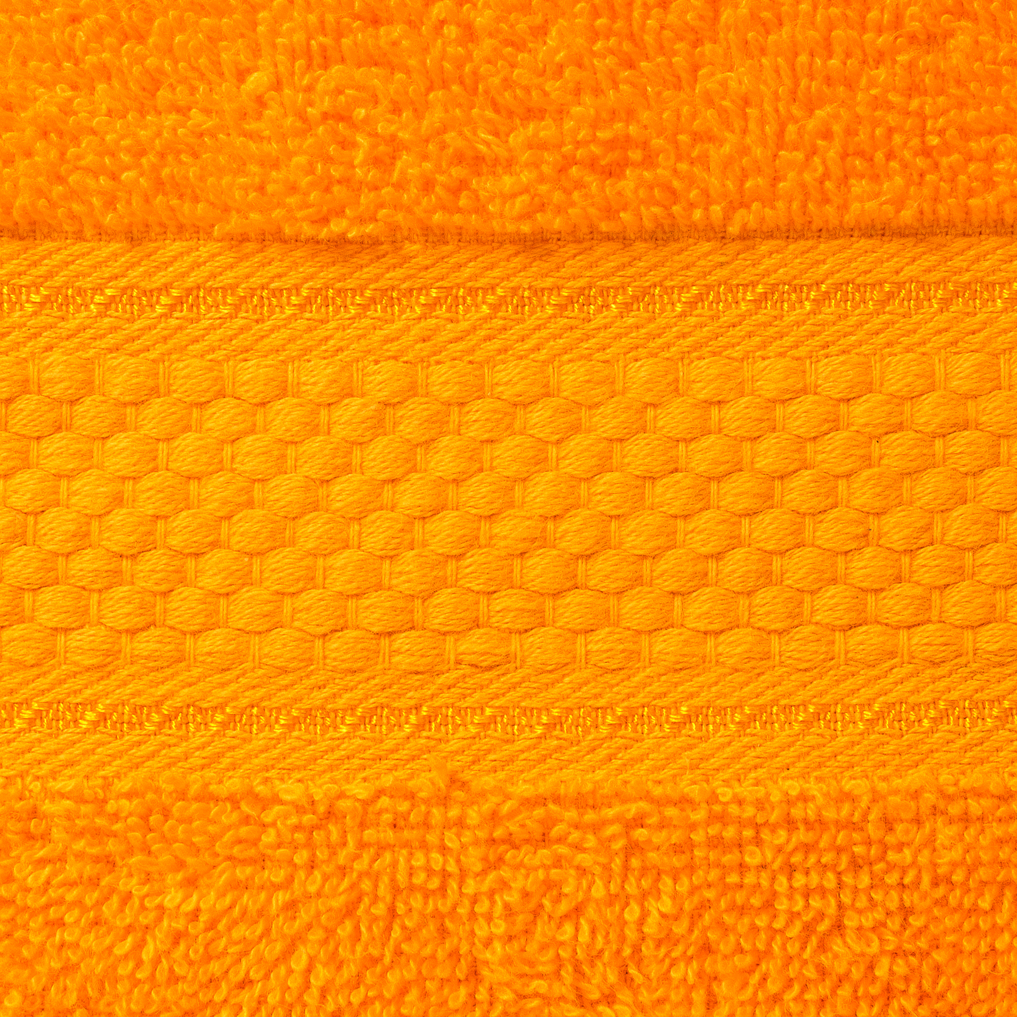 Bale Set 2pcs Orange Plain Bath Towel