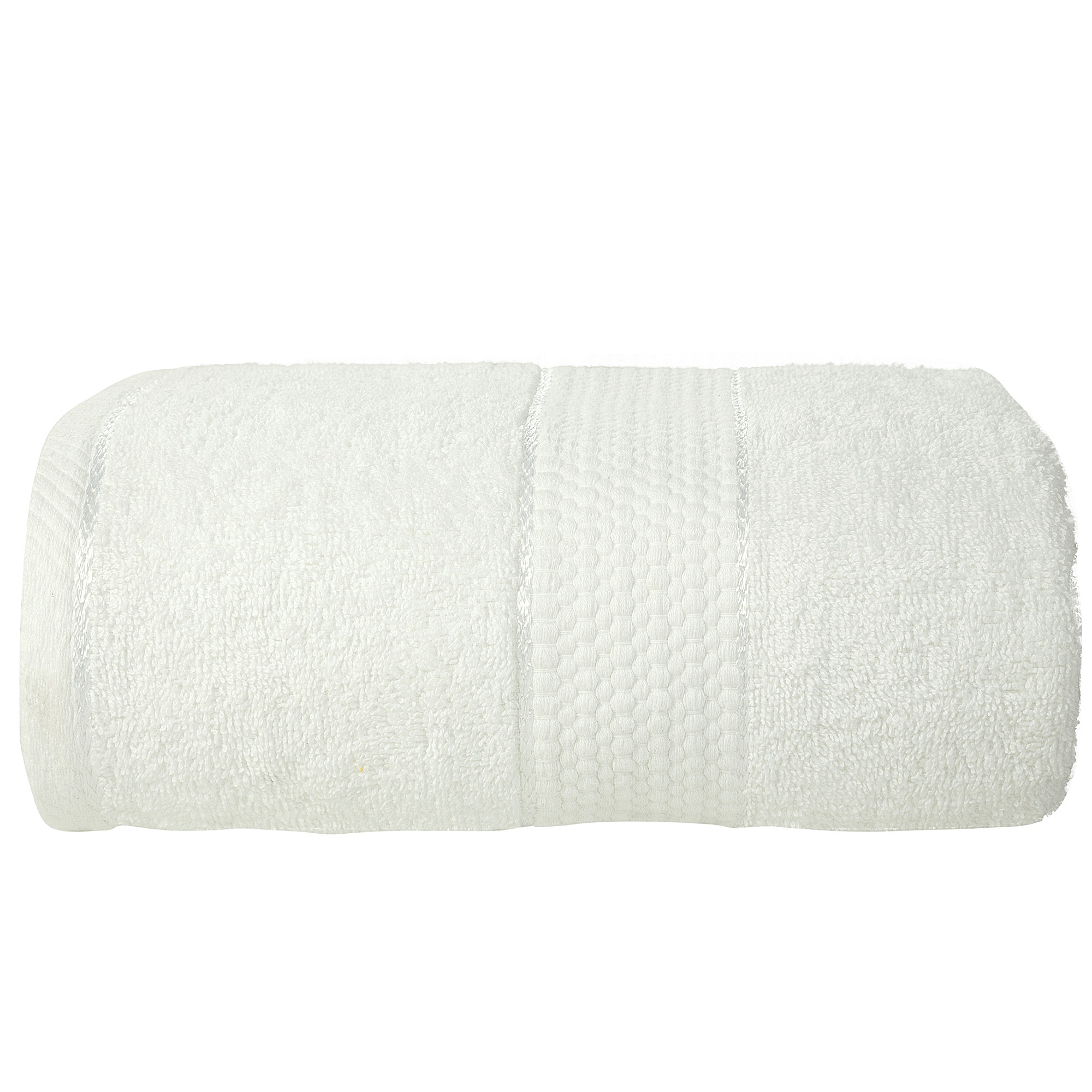1pc White Plain Extra Large Bath Sheet Towel