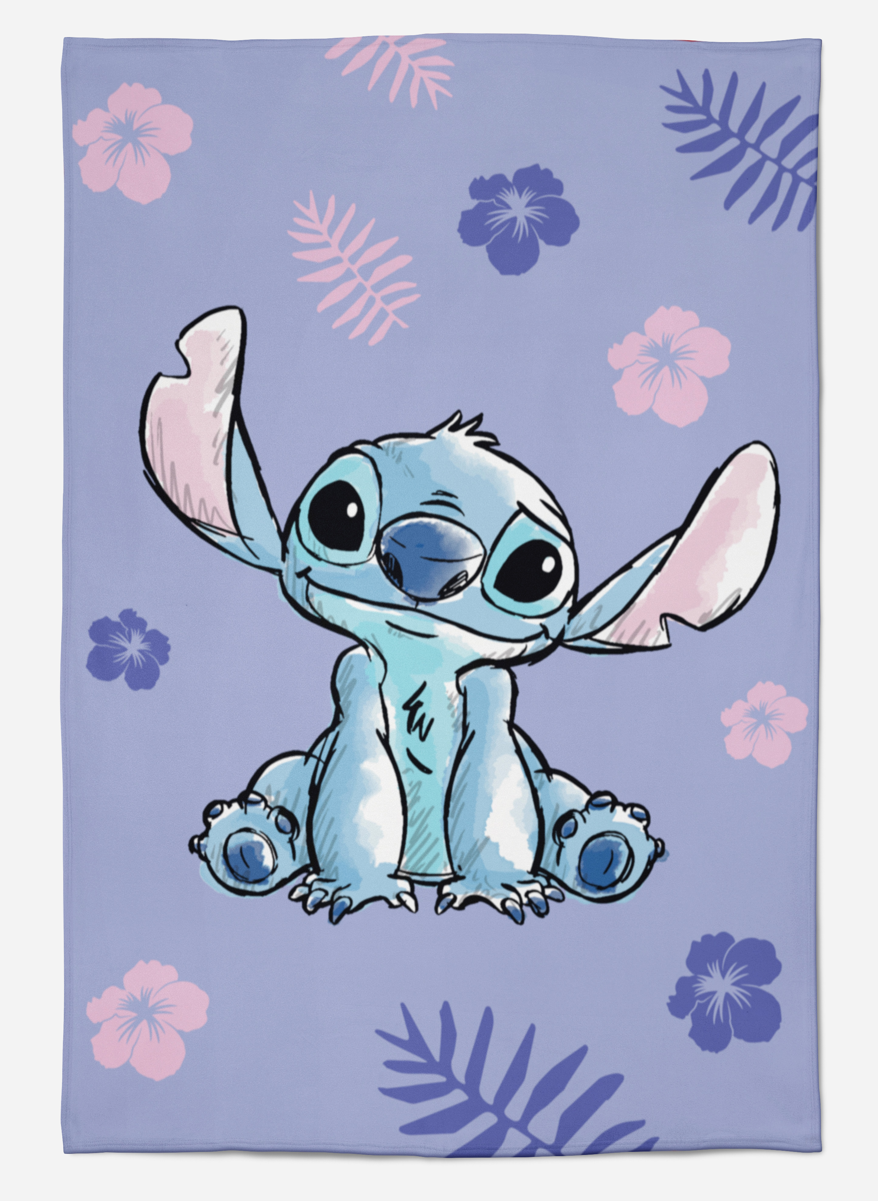 Disney Lilo & Stitch Panel Fleece Blanket Throw