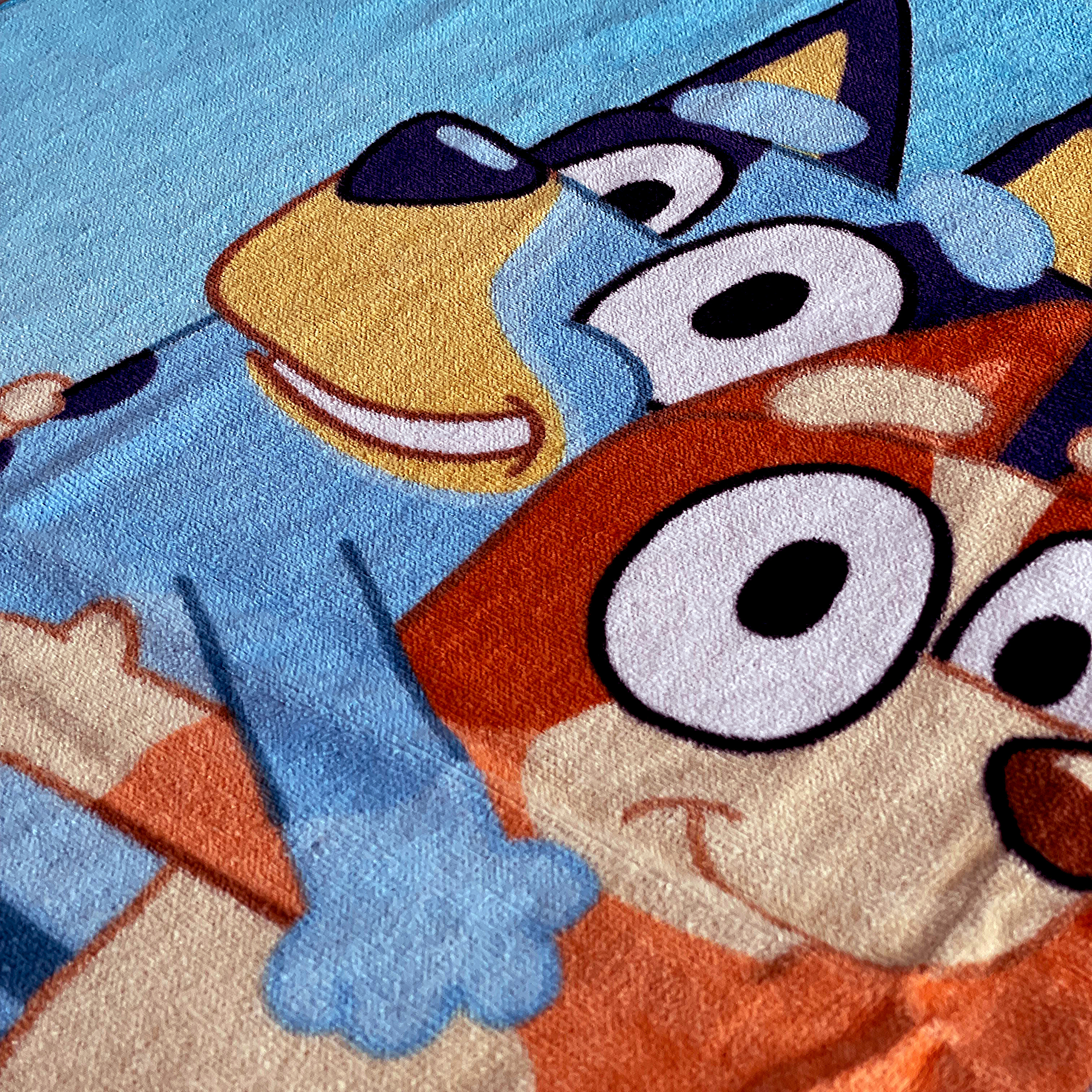 Bluey & Bingo Printed Beach Towel