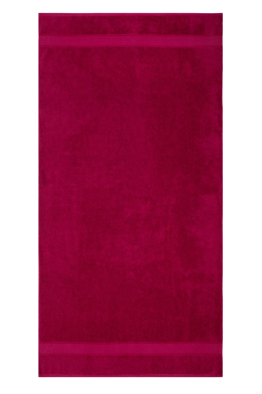 1pc Fuchsia Pink Plain Extra Large Bath Sheet Towel