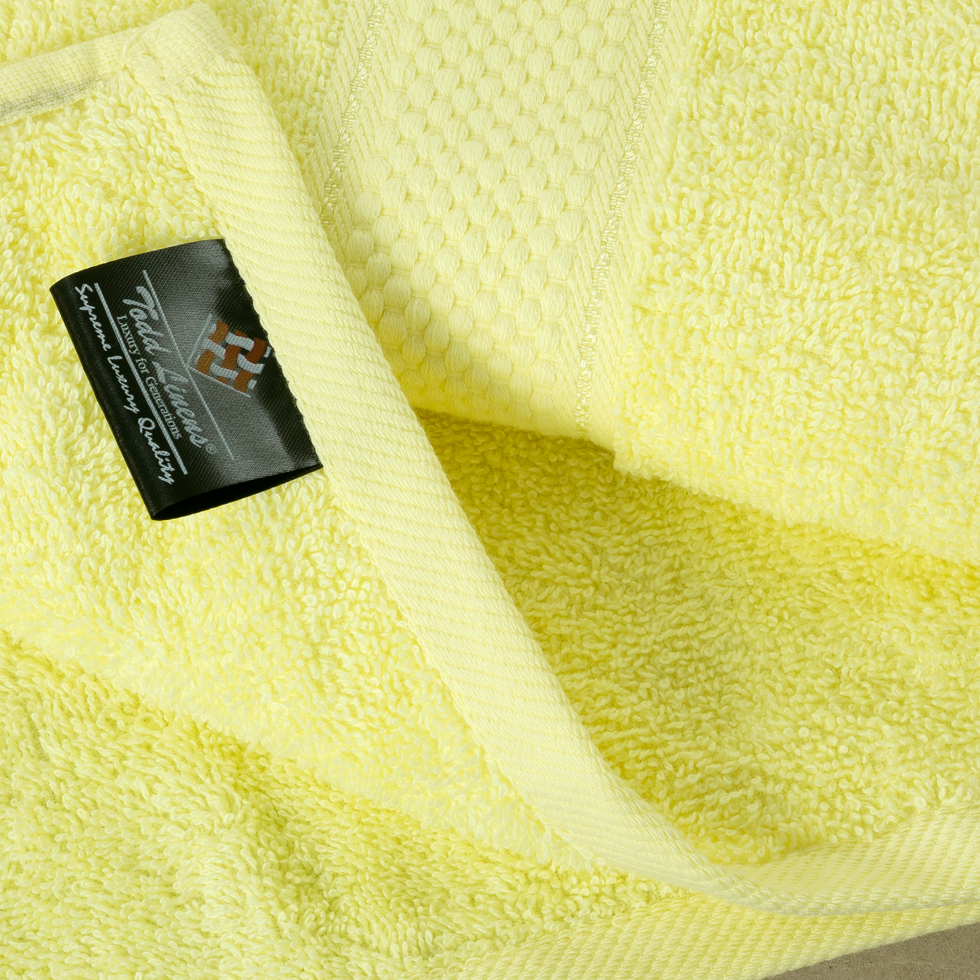 Bale Set 2pcs Lemon Plain Bath Sheet Towel
