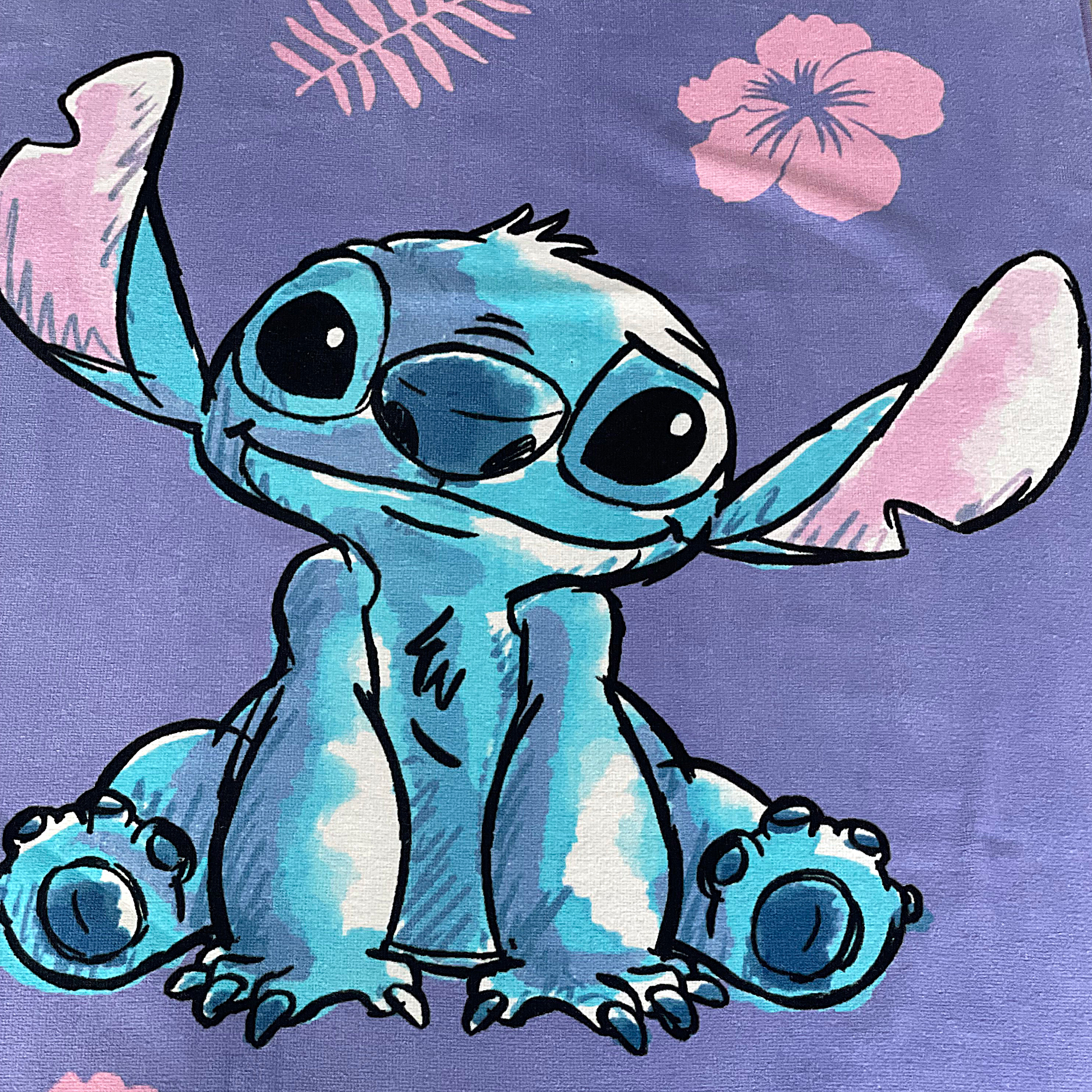 Disney Kid’s Beach Towel Stitch Printed