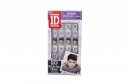 One Direction 1d Zayn 20 Pack Stick on Nails Girls Accessories