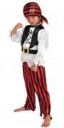 Raggy Pirate Medium 5 6 Years Costume
