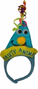 Party Animal Blue Headbands Accessories