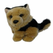 Lamo Posh Pows 'Dogs Series 1 Black and Brown' 7 inch Plush Soft Toy