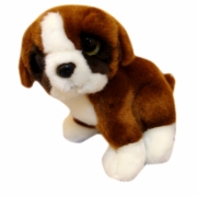 Lamo Posh Pows 'Dogs Series 1 Brown' 7 inch Plush Soft Toy