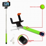 Selfie Stick Green Gadget