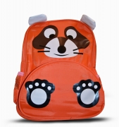 Non Branded Dog Paw Front Pocket School Bag Rucksack Backpack