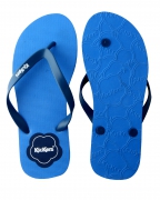 Brand Kickers 'Blue Logo' Kids Unisex Summer Fashion Extra Large Flip Flops Footwear