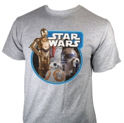 Disney Star Wars 'Grey' Printed 3 To 4 T Shirt
