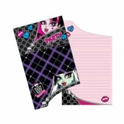 Monster High 6 Pack Party Invitations Accessories