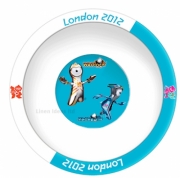 Mascot Olympics London 2012 Round Bowl