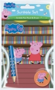 Peppa Pig Library Scribble Set Stationery