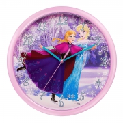 Disney Frozen Crystal 'Anna & Elsa' Wall Clock