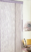 Glitter Lilac Door Curtain 90x200 Single Panel Pair