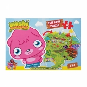 Moshi Monsters 'Flip and Fun' 60 Piece Jigsaw Puzzle Game