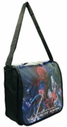 Spiderman 'Movie Black' Messenger Pvc Front School Despatch Bag