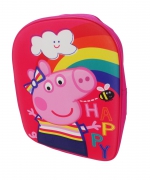 Peppa Pig 'Be Happy' 3d Eva School Bag Rucksack Backpack