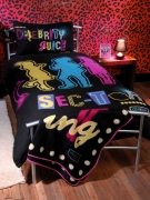 Celebrity Juice 'Sector' Reversible Panel Single Bed Duvet Quilt Cover Set